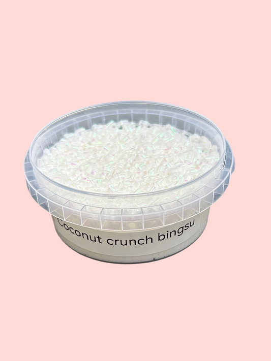 Coconut crunch bingsu slime